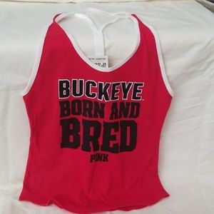 Victoria's Secret Pink Buckeye tank top